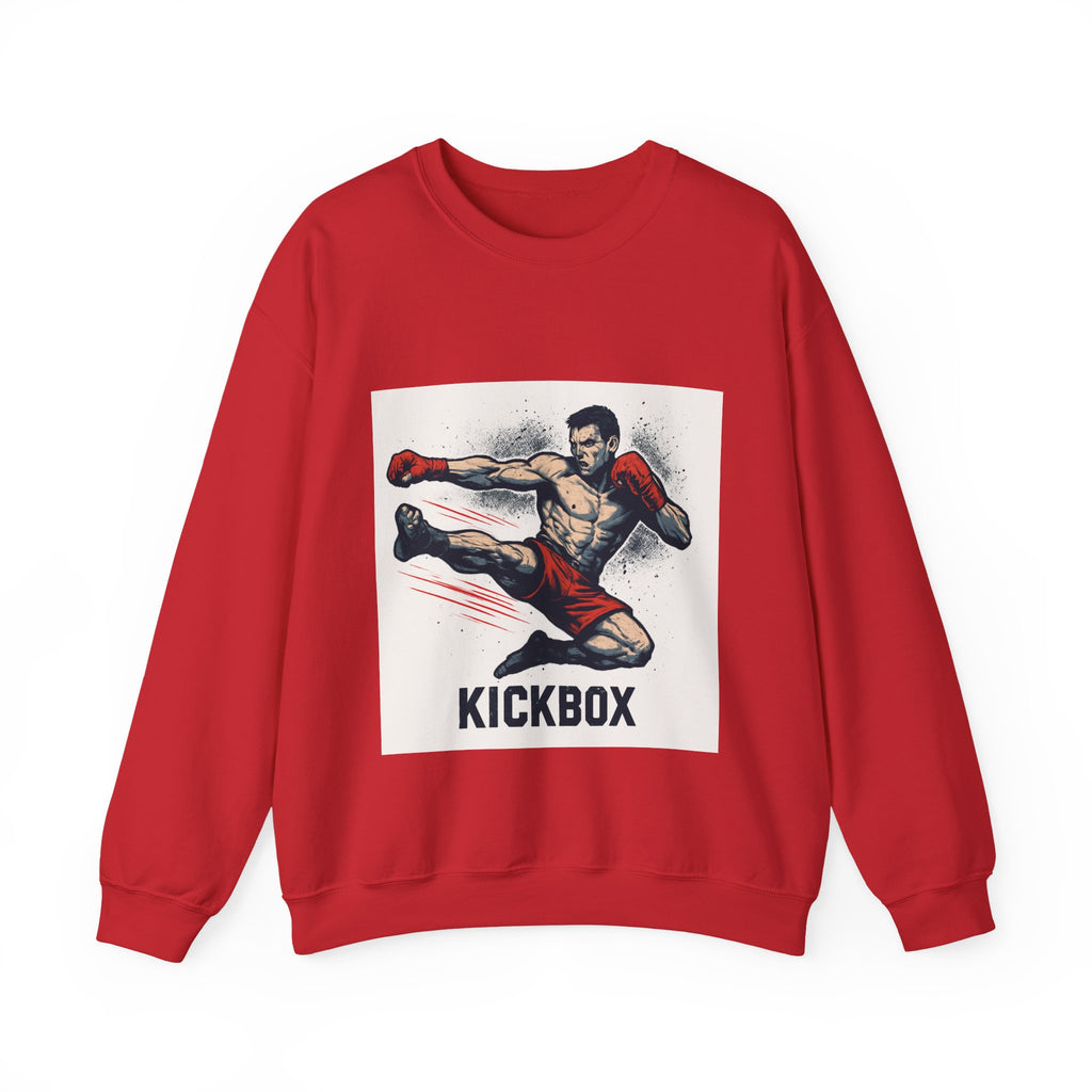 Kickboxer Unisex Heavy Blend Sweatshirt, Boxing Gift, Fitness Apparel, Sportswear, Workout Clothes, Kickboxing Enthusiast